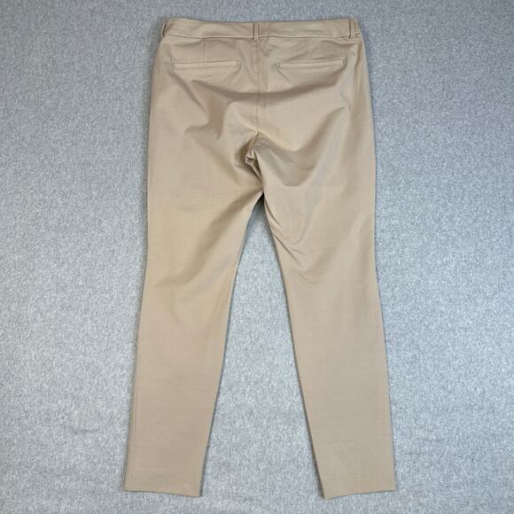 Old Navy Pants Womens Size 16 Mocha Taffy High Rise Pixie Secret Smooth Pockets - Picture 5 of 14